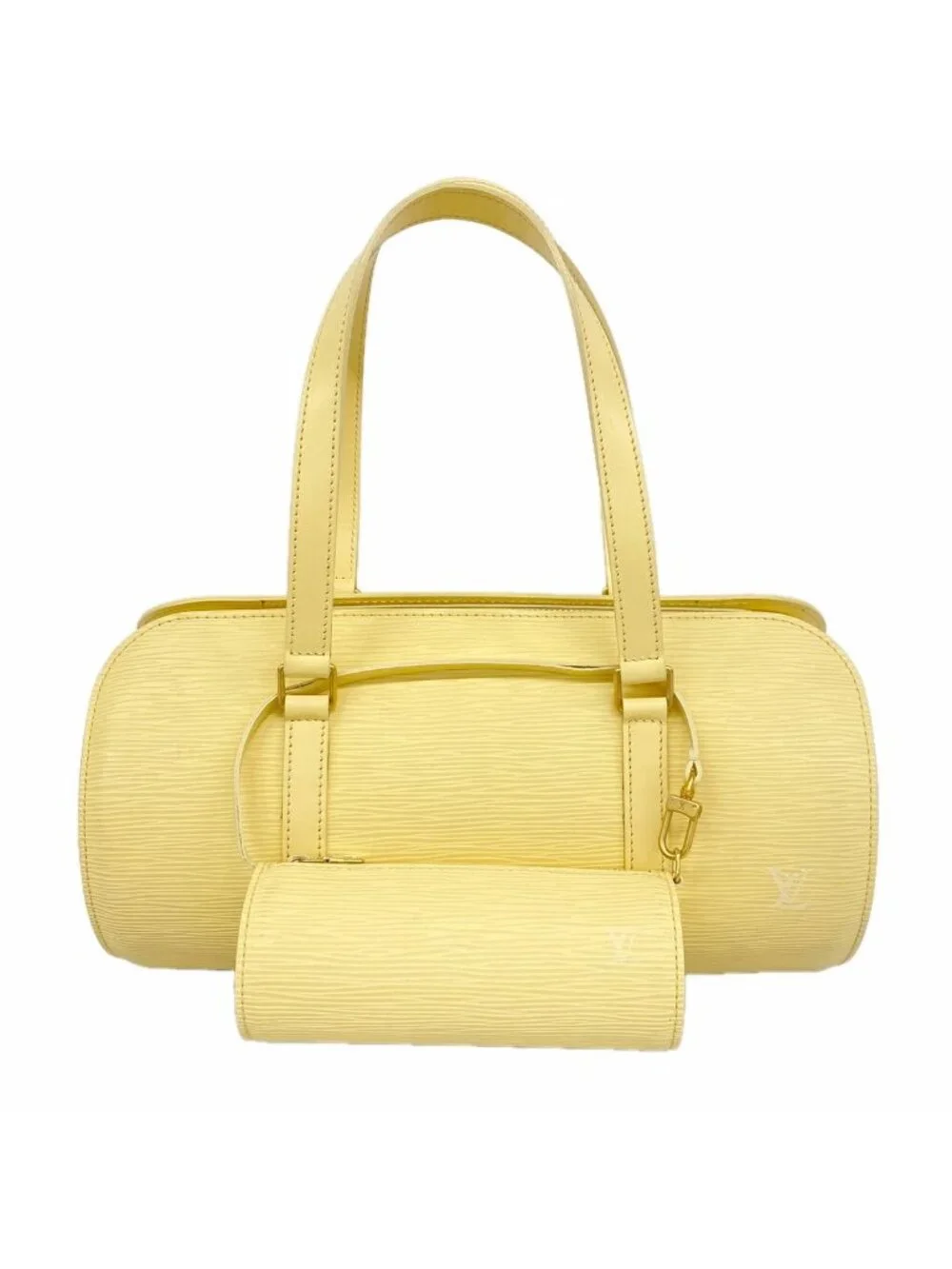 Louis Vuitton Epi Souflo Vanilla Handbag